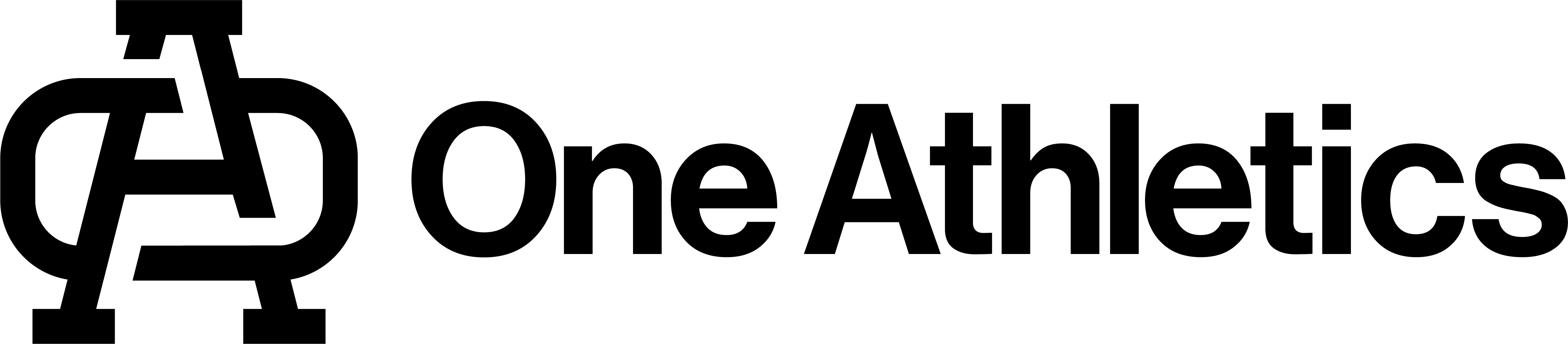 One Athletics logo dark